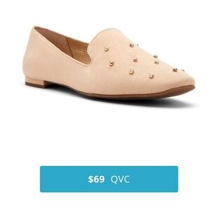 KATY PERRY BEIGE FLATS SIZE 8